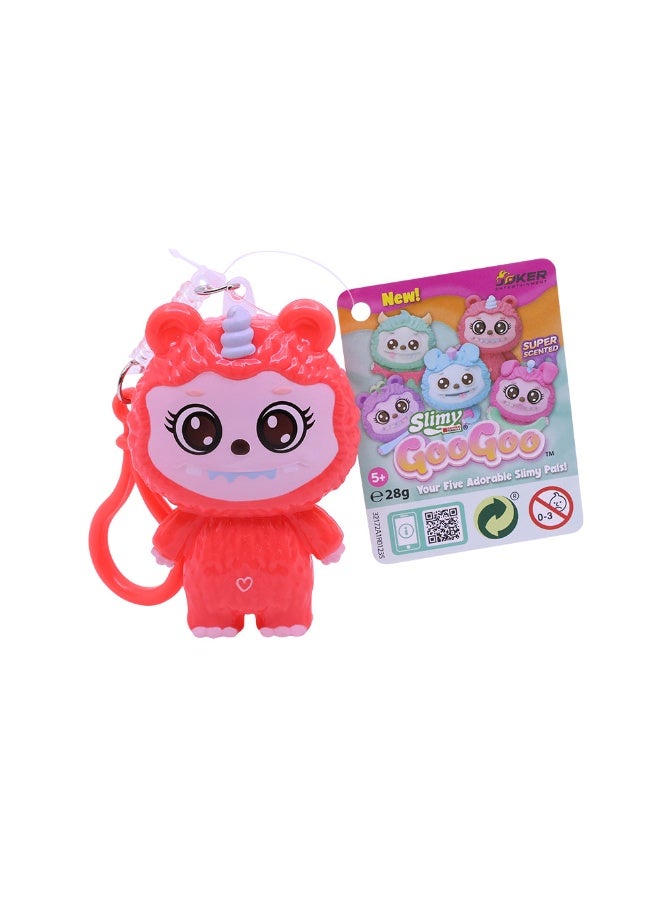 Slimy Goo Goo Gang 1 oz Slimy Keychain 5 Assortments, Super Scented Mini Collectibles - Image 3