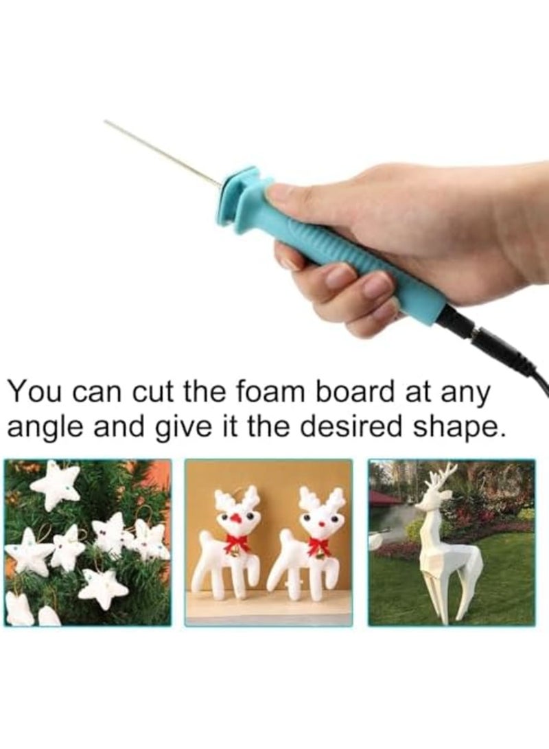 Barakah Electric Foam Cutter - 18W Hot Wire Cutting Pen for Styrofoam, Polystyrene & DIY Crafts - 10CM Heated Wire Tool with Safety Protection for Model Making, Foam Carving & Art Projects (110-250V) - Image 5