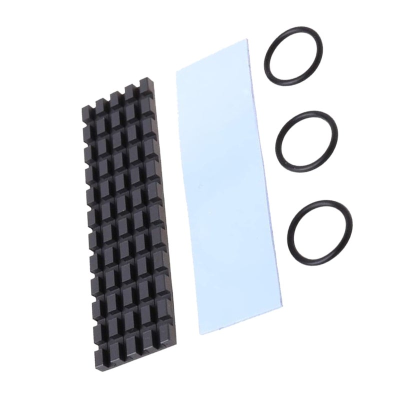 M2 2280 Copper SSD Heatsink Cooler with Thermal Conductive Fins for Gaming PC - Image 2
