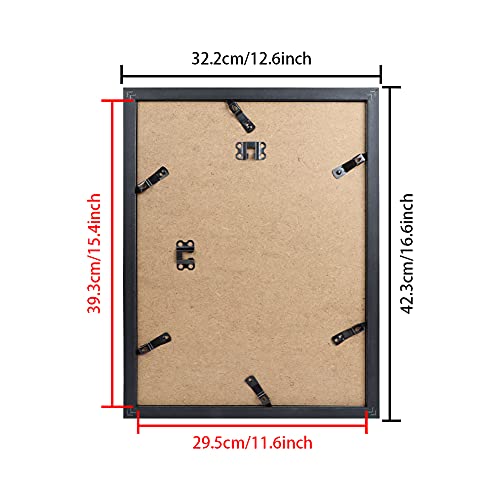 PETAFLOP 2 Pack 5x7 Picture Frames Collage 4 Openings, Photo Collage Frames for Walls White Matted with Plexiglass Covering - Image 2