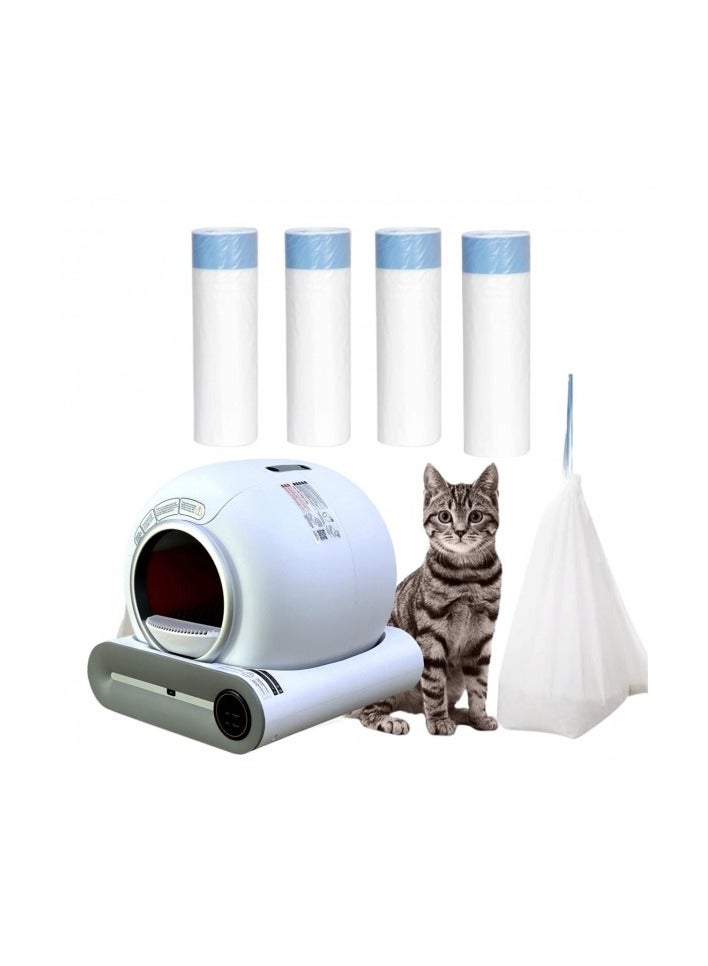 GOLDEN CAT Self Cleaning, Litter Box Litter Bag, cat waste bag - 4 Roll - 60 bags - Image 4