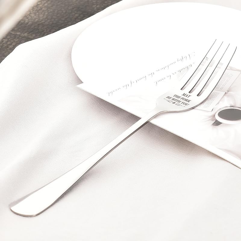 Sisadodo May The Fork Be With You Fork Gifts for Couples Boyfriend Girlfriend Anniversary Christmas Gifts for Women Men Husband Wife Birthday Gifts for Mom Dad Son Daughter Best Friend - Image 4