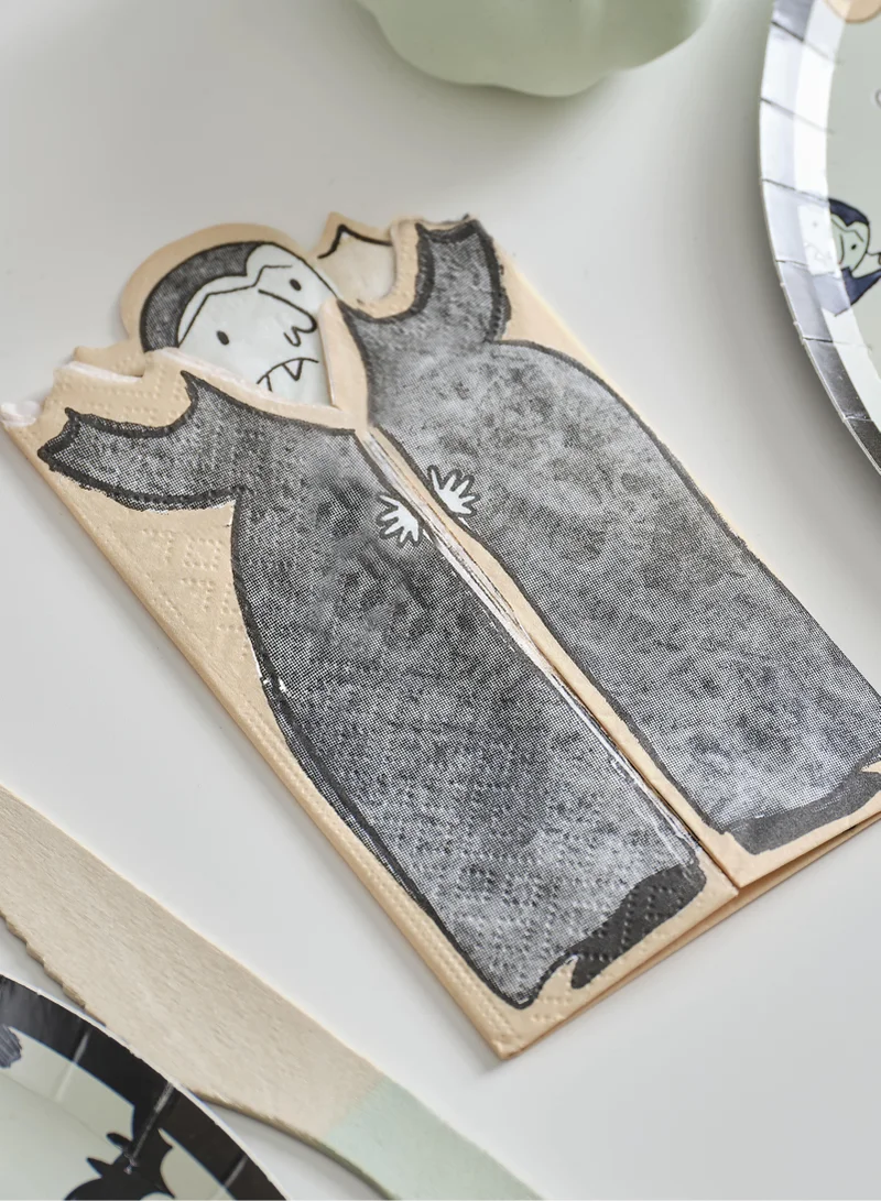 Ginger Ray Halloween Fold Out Dracula Napkin