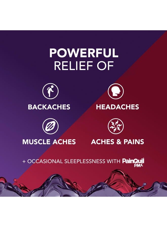 Vicks باين كويل و باين كويل بي إم سائل تخفيف الألم، 1000 ملغ أسيتامينوفين، 2x12 أونصة - Image 5