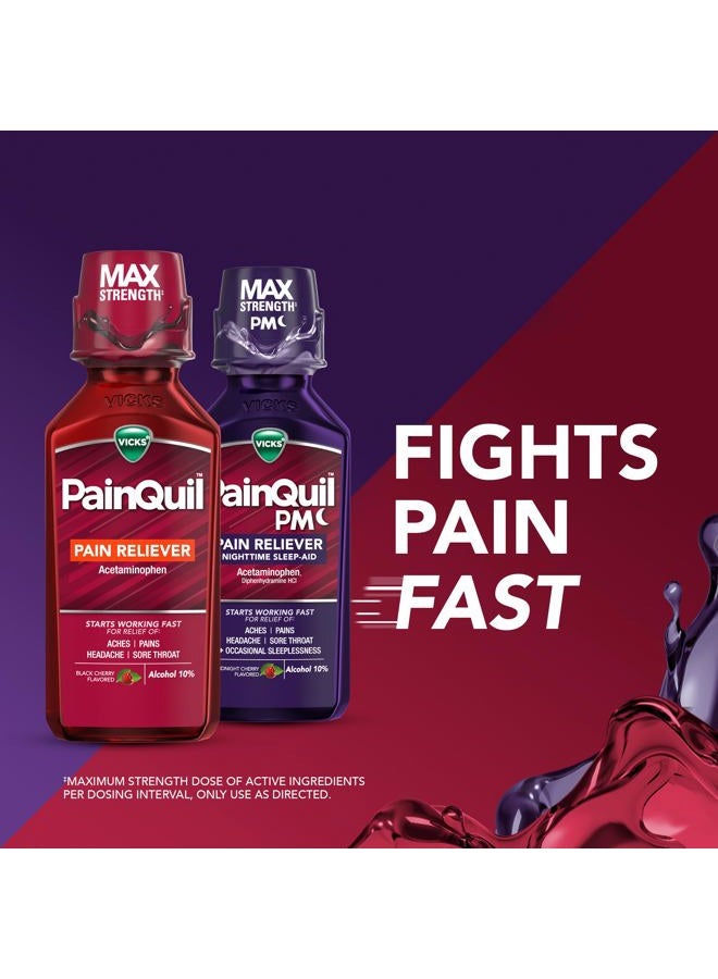 Vicks باين كويل و باين كويل بي إم سائل تخفيف الألم، 1000 ملغ أسيتامينوفين، 2x12 أونصة - Image 2