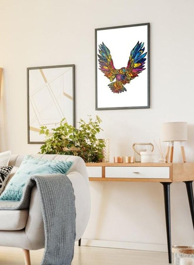 Eagle Wooden Jigsaw Puzzle Wood Animal Shape 3d Jigsaw Puzzle for Adults and Kids - Image 3