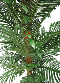 BABAZAM Artificial Tree Fake Areca Palm Tree Faux Tropical Palm Plant Dypsis Lutescens Plants Realistic Decorative Trees with Lifelike Leaves and Branches in Nursery Pot  180x70x70cm  - Image 5