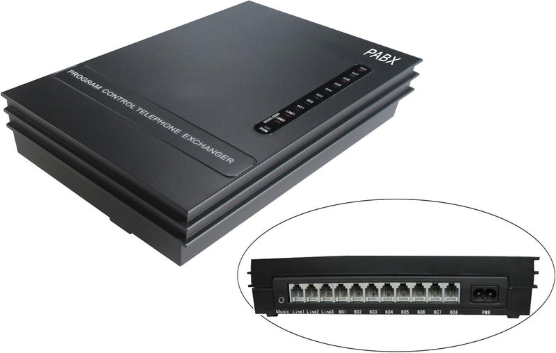 Excelltel SOHO-PBX SP-208 (2 x 8) PABX Telephone Switch System Control Exchange 110V… - Image 2