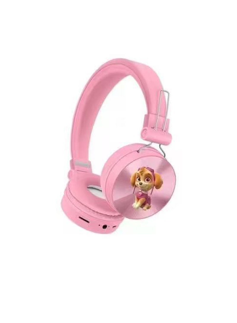 Children's Bluetooth Wireless Headphones, Children's Noise Cancelling Folding Earphones, Children's Stereo Headphones for TF Card, Mobile Phone, Tablet