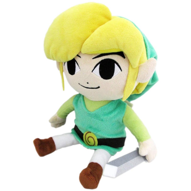 Little Buddy The Legend of Zelda The Wind Waker 8"" HD Link Plush, Multi-Colored - Image 3