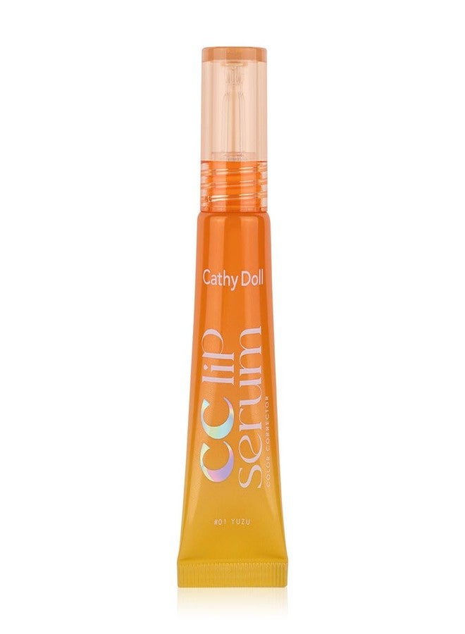 VIRAVIN HOUSEWARE Cathy Doll CC Lip Serum, Colour Correcting Moisturiser, #01 Yuzu Orange, 10g - Image 2