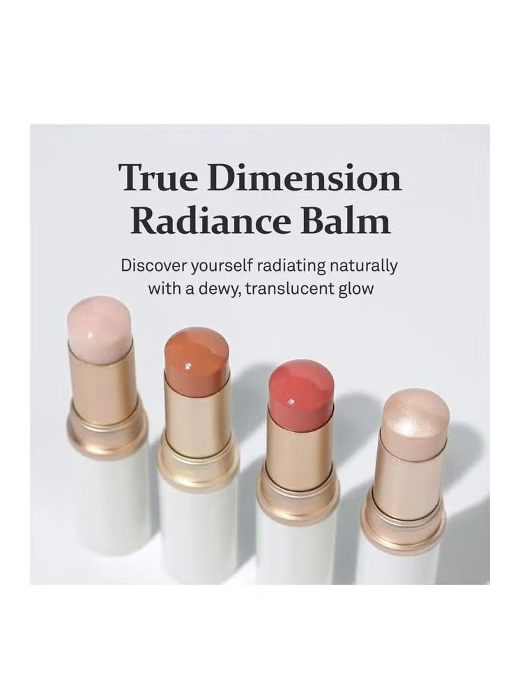 HINCE True Dimension Radiance Balm 10G Natural Shimmer Glow Face Highlighter Stick Glow Balm Korean Blush Transparent Color Skin Tone Slim Fitting Texture, Multi Makeup Stick (1, Light, Lt001) - Image 5