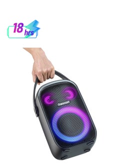 Tronsmart Tronsmart Halo 100 Bluetooth Speaker, 60 W Portable Bluetooth Music Box with LED, IPX6 Waterproof, 18 Hours Battery, Stereo Sound, Power Bank and App, Hands-Free Function, Outdoor Speaker for Parties  - Image 1