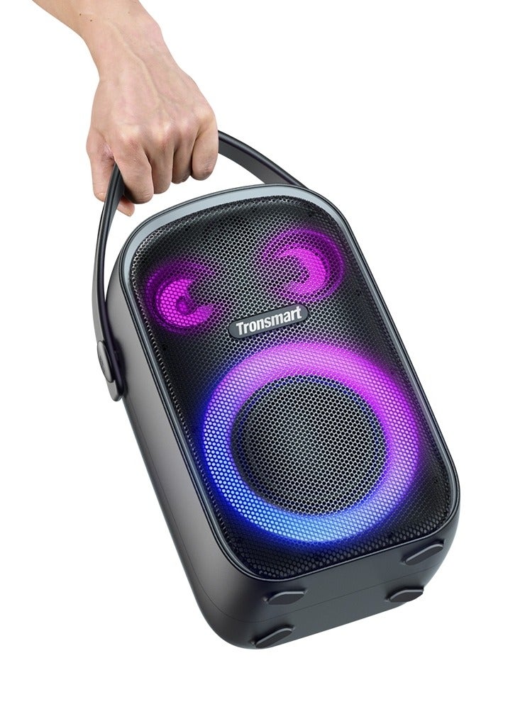 Tronsmart Halo 100 Bluetooth Speaker, 60 W Portable Bluetooth Music Box with LED, IPX6 Waterproof, 18 Hours Battery, Stereo Sound, Power Bank and App, Hands-Free Function, Outdoor Speaker for Parties - Image 2