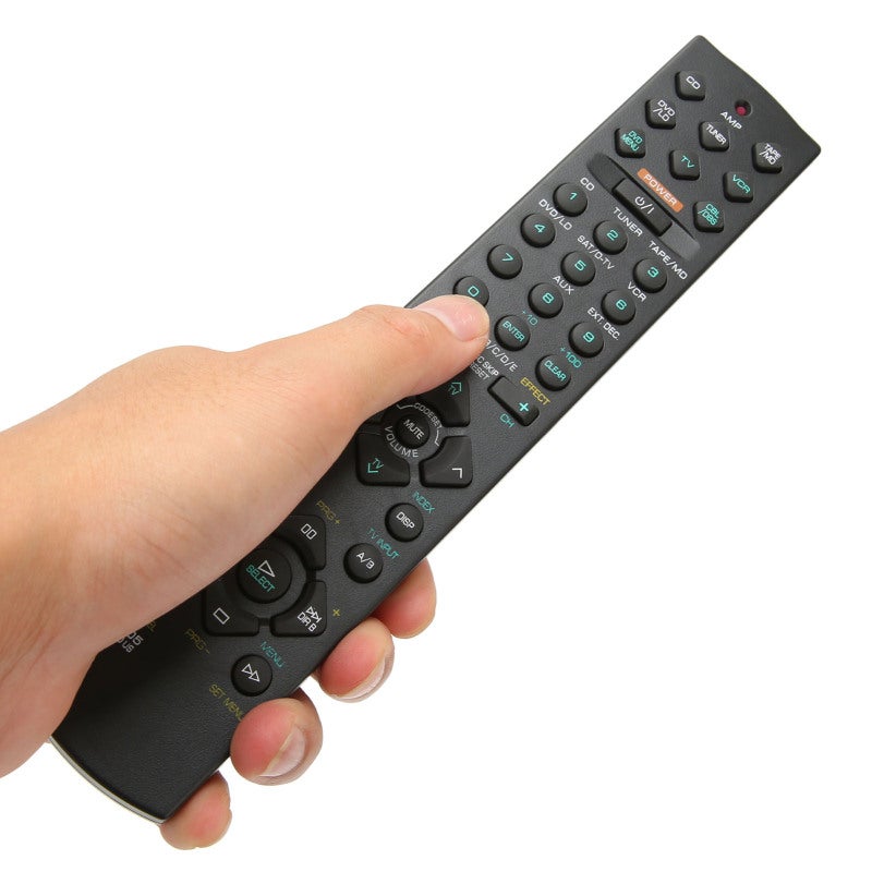 Replacement Remote Control: ABS Material, Professional Design - Easy Setup, Comfort Grip for Home Theater AV Receiver RX V396, RX V396RDS, HTR 5230 - Image 2