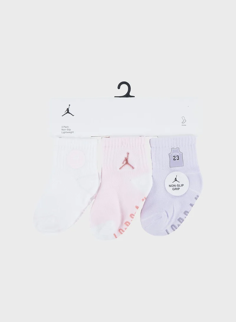Jordan Kids 3 Pack Jordan Crew Socks