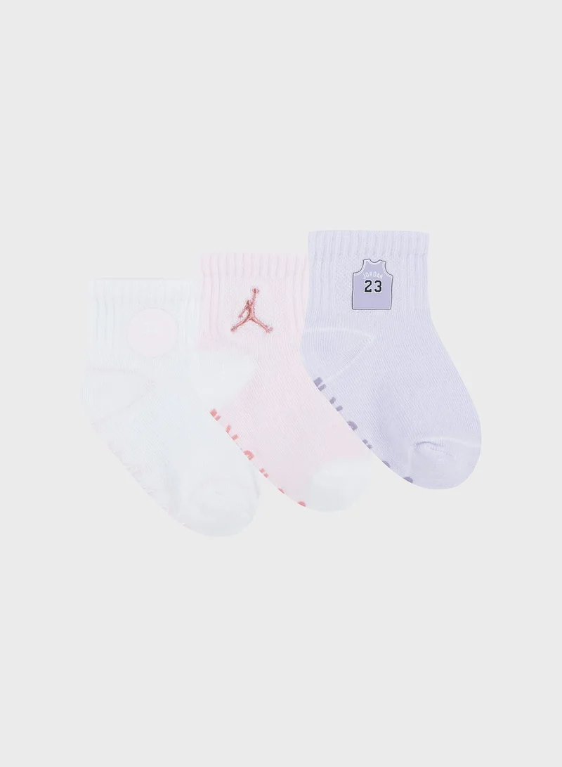 Jordan Kids 3 Pack Jordan Crew Socks