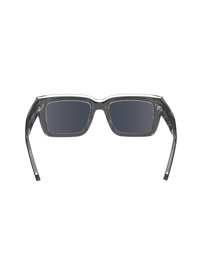 CALVIN KLEIN Men's UV Protection Rectangular Sunglasses - CK23538S-001-5518 - Lens Size: 55 Mm - Image 4