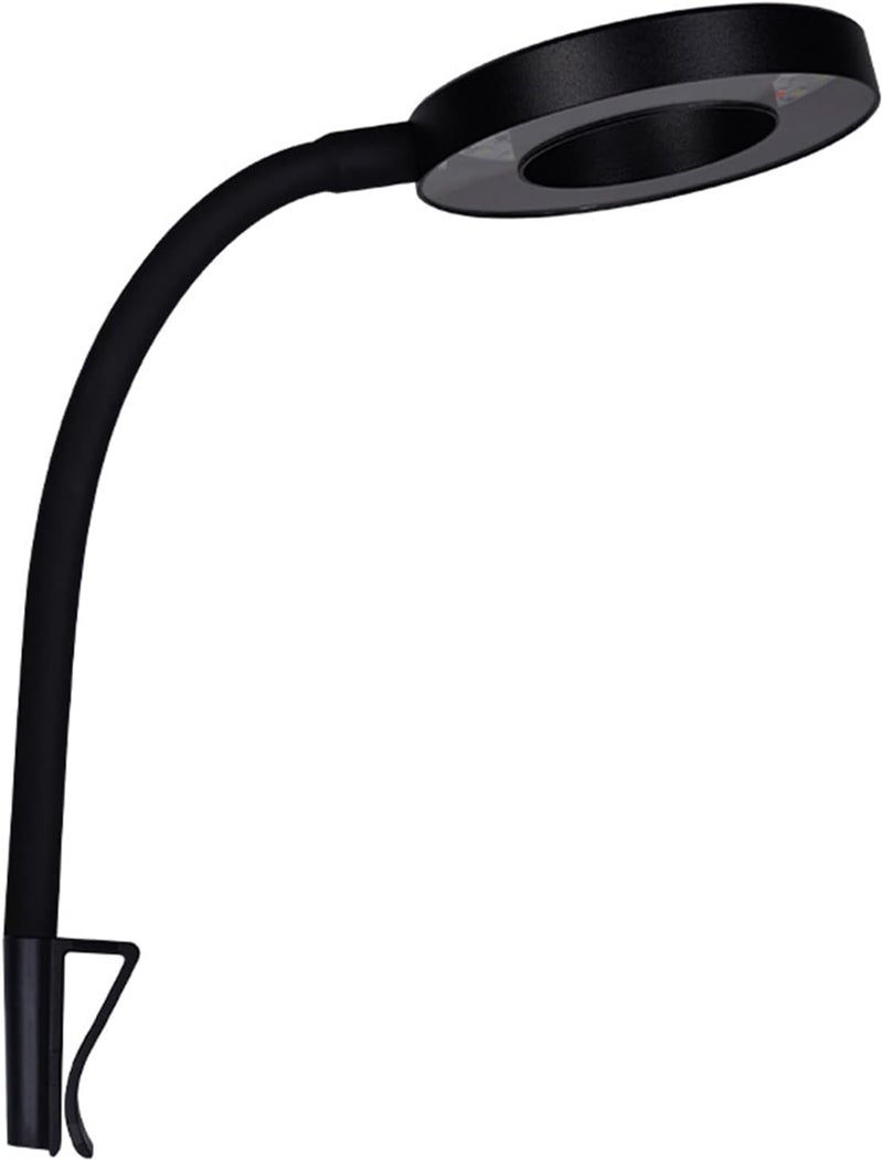 Multi-price design picks Dioche Fish Tank Clamp Lamp, Mini Aquarium Clamp Light for Plants, 8W Bright Clipon Lamp with 360° Rotation – Ideal for Small Fish Tanks (Black) Moisture proof - Image 1