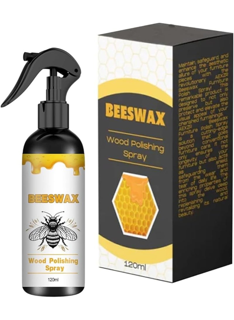 Cobest Stone Polishing Wax, Beeswax Polishing Care Spray, Natural Wood Polish and Conditioner, Protects Wood from Drying or Cracking, Original Beeswax Cleaner for Wooden Furniture Floors, leather - Image 1