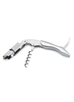 Beram Multifunctional Waiters Corkscrew, Stainless Steel, Bottle Opener with Foil Cutter, Portable, Strong, Thick and Durable, Camping Knife, Silver  - Image 1