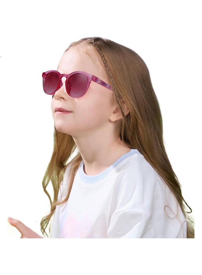 Disney Children'S Sunglasses For Boys And Girls, Kids' Uv Protection Sunglasses, Children'S Eyewear, C4 Light Pink Frame, Light Pink