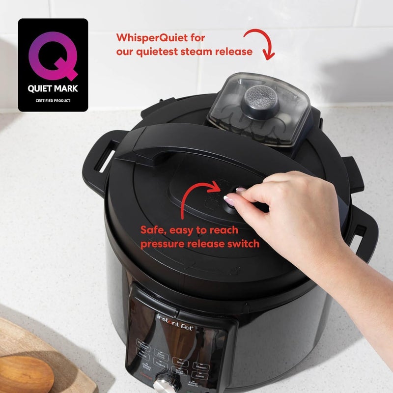 Instant Pot Duo Plus Whisper Quiet Multi-Cooker 9-in-1 Cooking: pressure cook, slow cook, rice, steam, sauté, yogurt, sous vide, cake, keep warm Dishwasher-safe lid, 2 Years Manufacturer's Warranty - Image 5