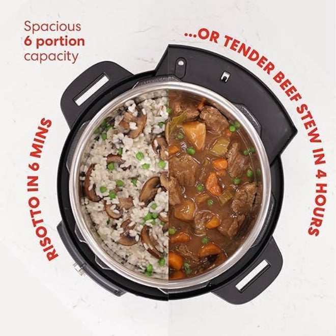 Instant Pot Duo Plus Whisper Quiet Multi-Cooker 9-in-1 Cooking: pressure cook, slow cook, rice, steam, sauté, yogurt, sous vide, cake, keep warm Dishwasher-safe lid, 2 Years Manufacturer's Warranty - Image 4
