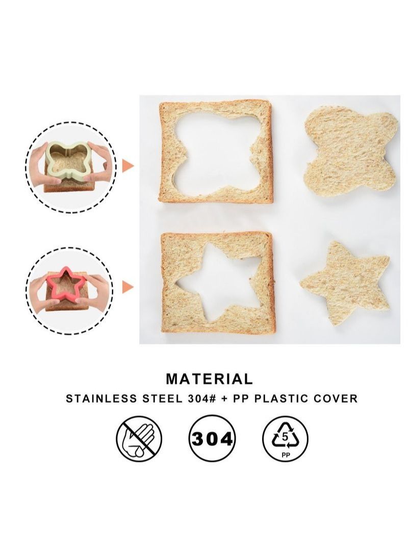 NIBEMINENT Baking Cake Sandwich Moulds - Image 4