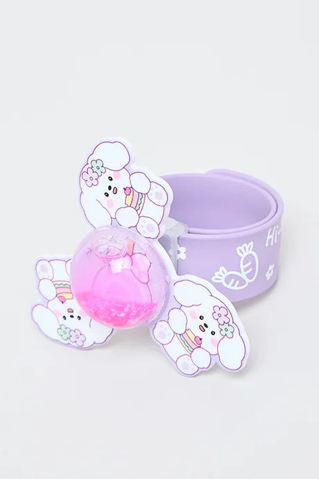 R&B Hair Accessories & Slap Bracelet Set
