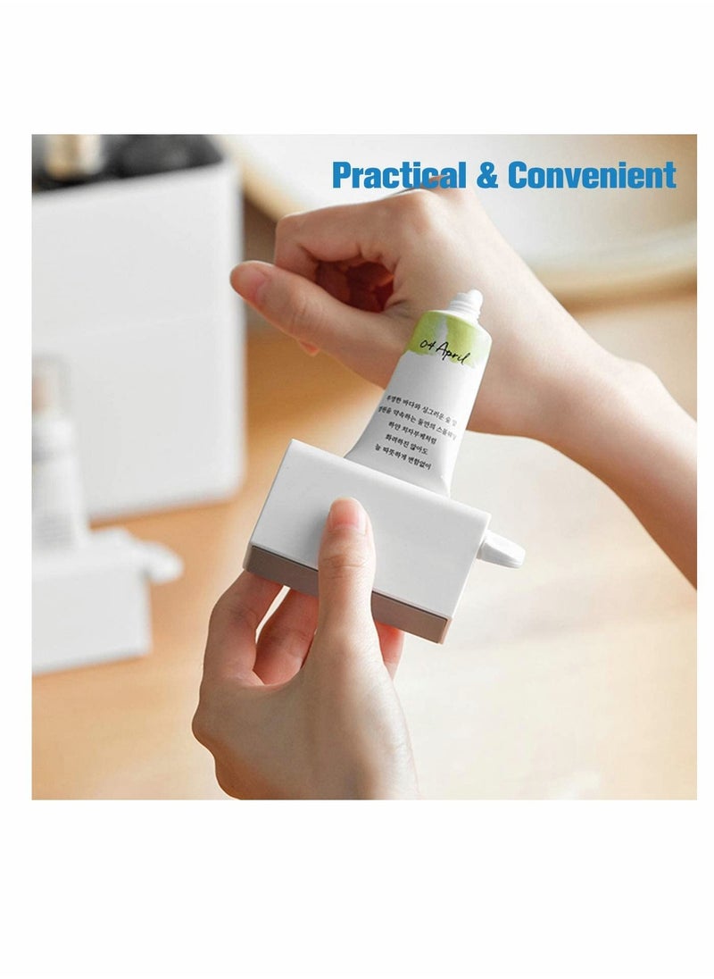 KASTWAVE - Toothpaste Squeezer, 2 Pcs Dispenser Set, Rolling Tube, for Ketchup and Cosmetics - Image 1