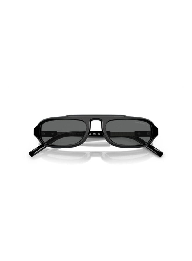 GIORGIO ARMANI Man RECTANGLE  SUNGLASSES- AR 8203 - lense size:51mm - BLACK - Image 5