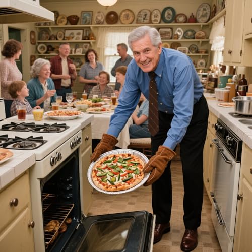 GDOODM 25 Pack 12 Inch Disposable Pizza Pans, Aluminum Pizza Pans, Round Pizza Pan Foil Focaccia Pan, Chocolate Cookies Cake Tin, Serving Platter Tray, Freezer & Oven Safe - Image 4