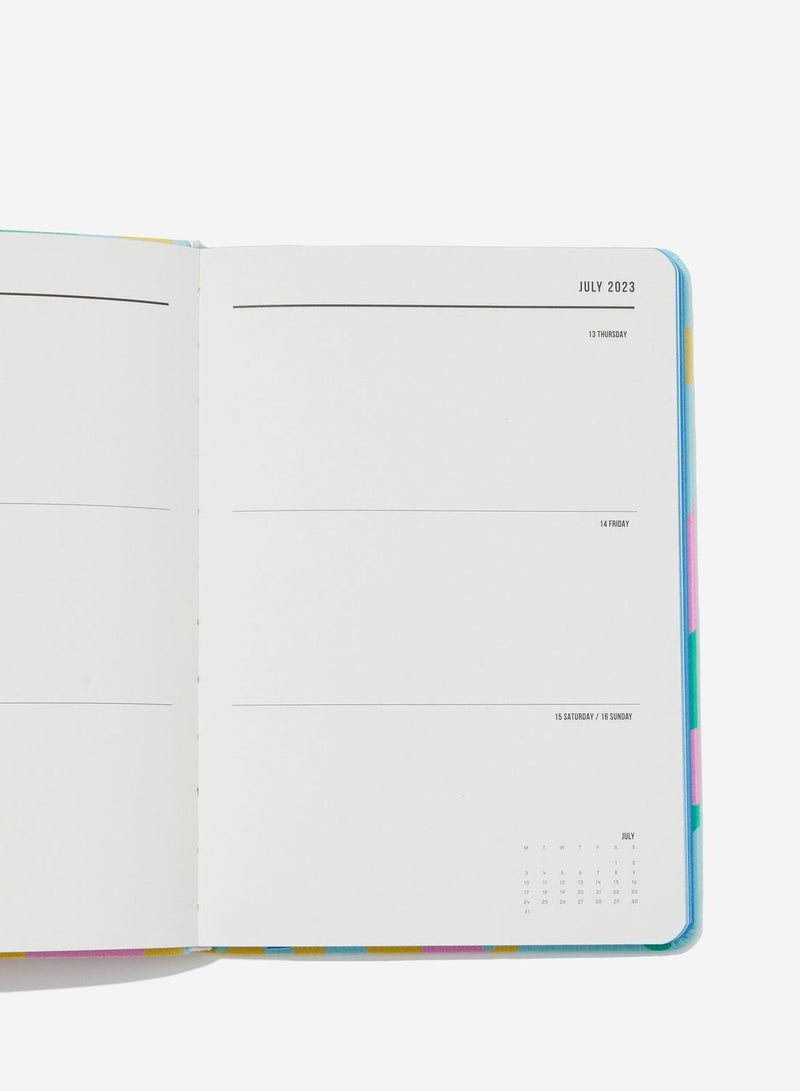 تايبو مخطط بنقش زهري بإغلاق مطاطي - Image 2