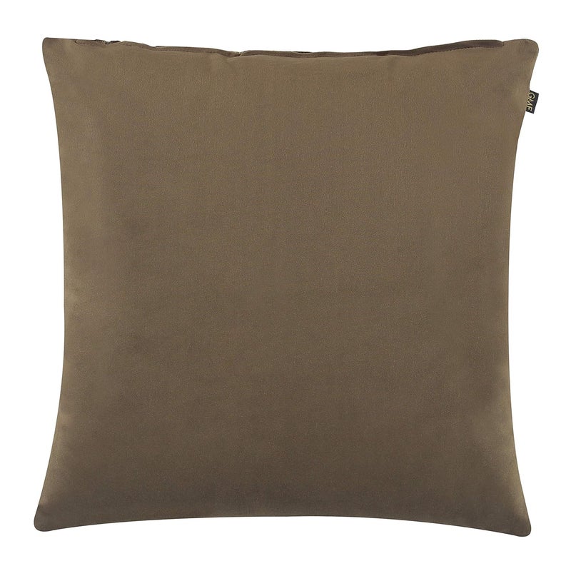 GMF GM Luxury Home Decor Velvet Stripe Square Cushion Cover with Zipper Luxurious Soft Decorative Square Pillow Cover for Living Room Bedroom Home Decor Size 18 x 18 - Image 3