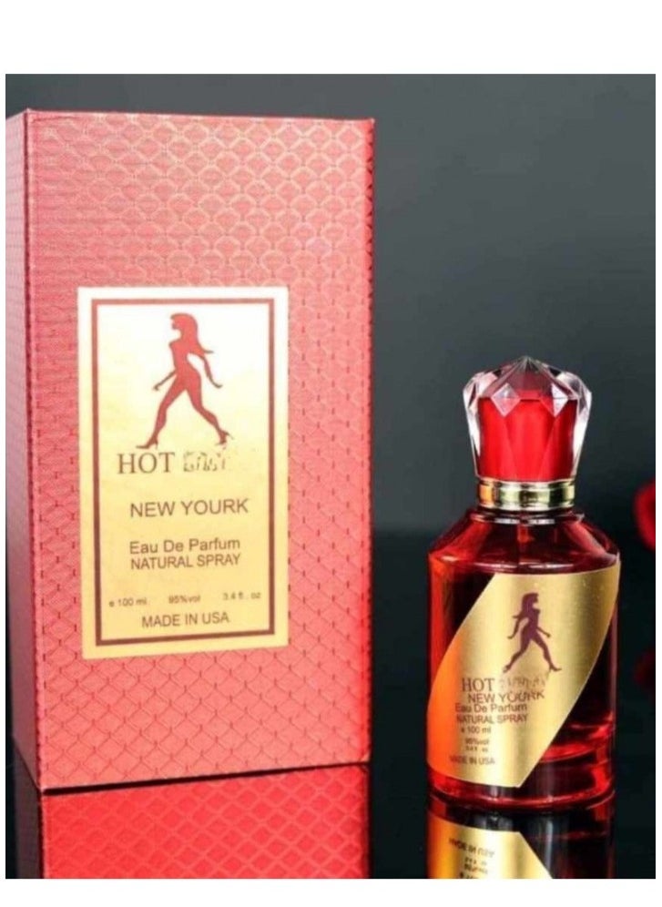 هوت - عطر للنساء هوت نيويورك اودو بارفيوم 100مل - Image 1