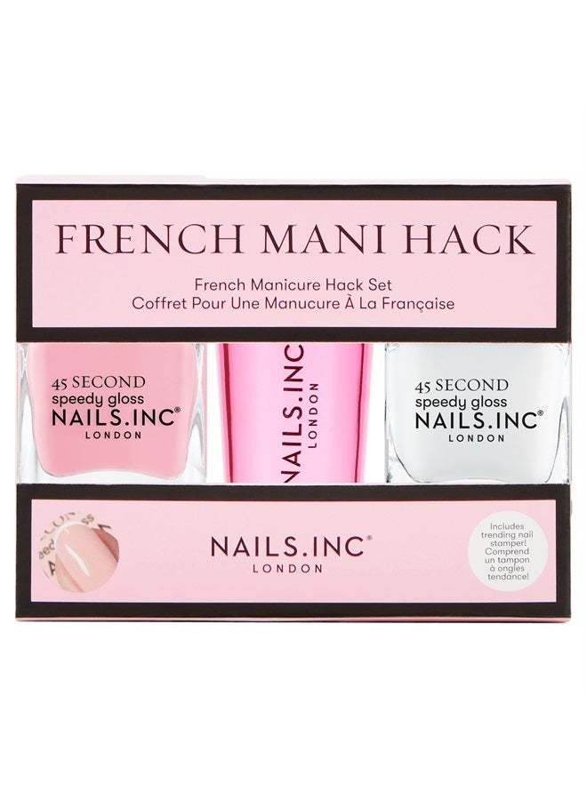 NAILS INC. French Mani Hack Nail Polish Set - Image 1