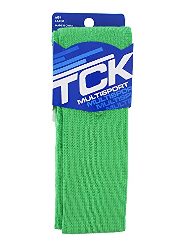 TCK Soccer Socks Multisport Tube MS (Lime, Large) - Image 4