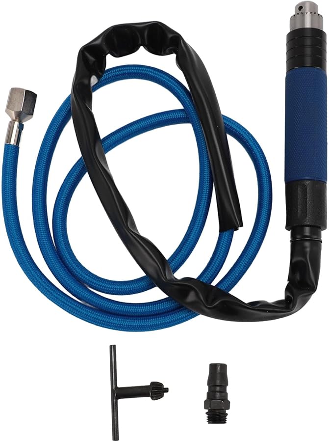 Pneuibe Engra Air Scribe 35000rpm with 0 3mm and 4mm Collet for Metal Glass Ceramic - Image 2