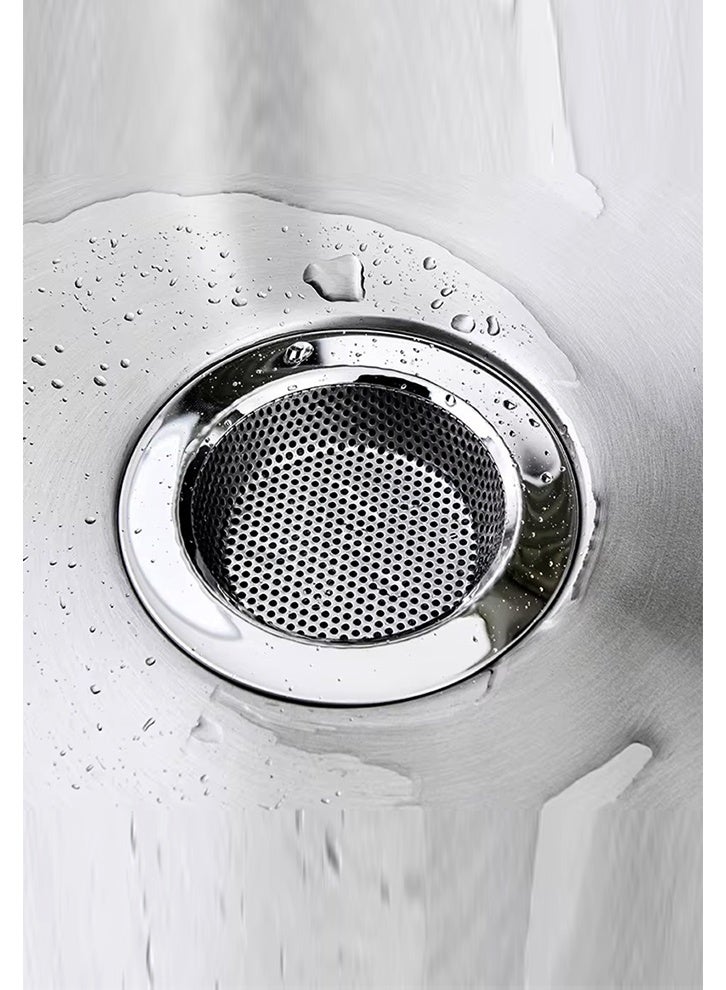 SAKOON 2 Pack Kitchen Sink Strainer Stainless Steel, Stainless Steel Premium Quality  Kitchen Sink Drain Strainer, Sink Strainers for Kitchen Sinks with Large Wide Rim 4.5" Diameter - Image 3