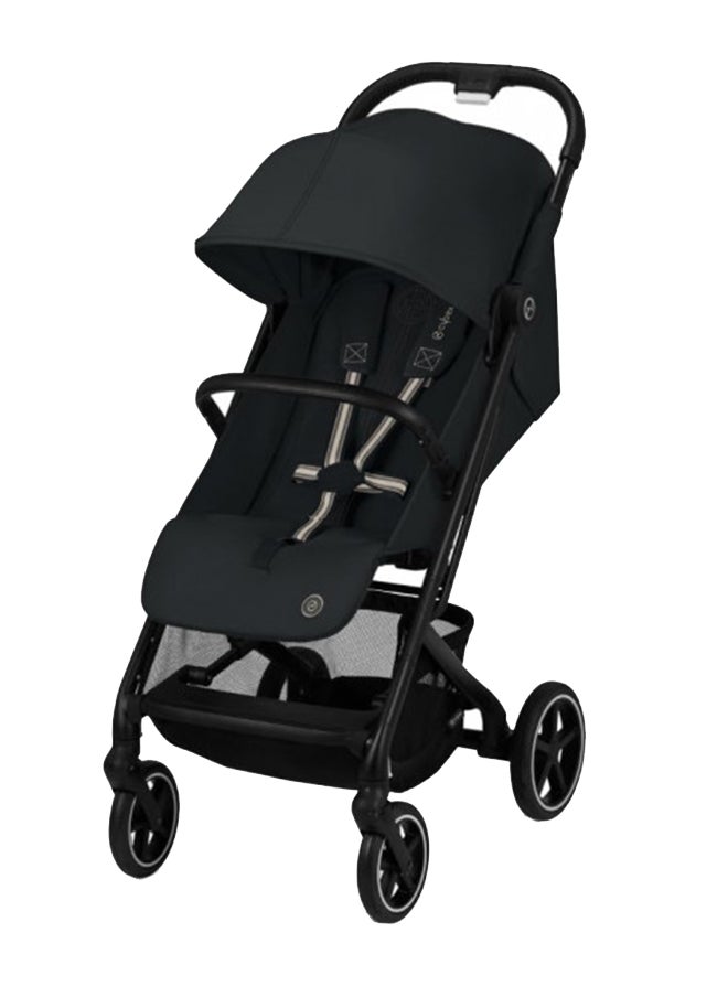 cybex Beezy 2 Compact And Lightweight Travel Stroller - Compatible With Car Seats, Magic Black 