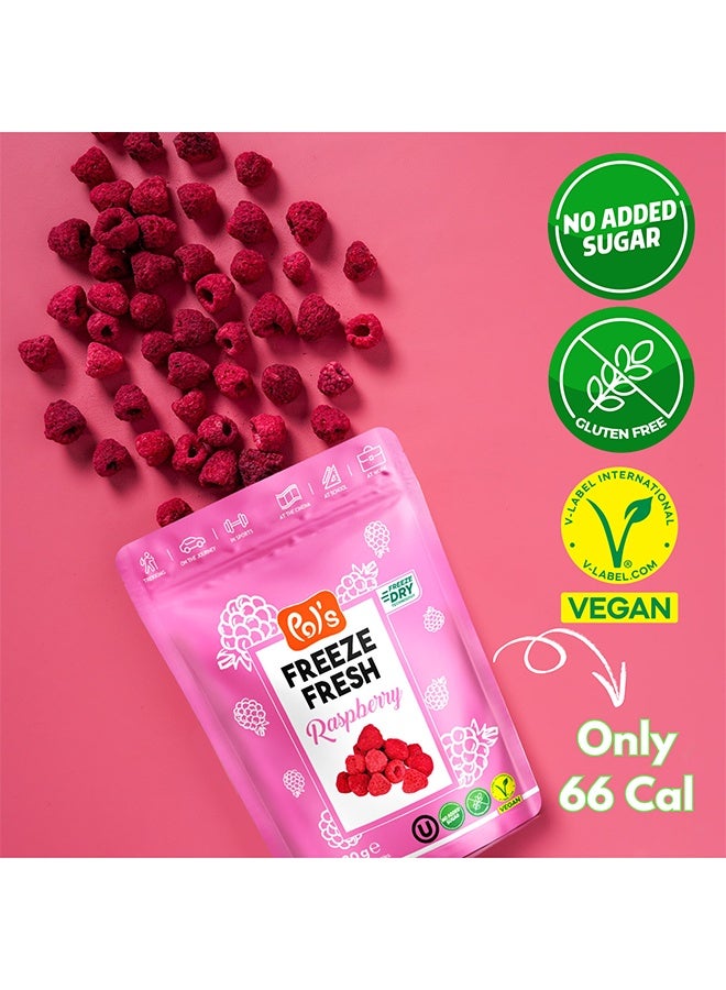 Pol's Pol's Freeze Fresh Freeze-Dried Raspberry, 20g - Image 2