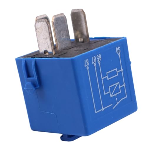 JZGRDN 4-Prong Multi Purpose Blue Relay 61-36-6-915-327 61366915327 Compatible with 1992-2011 528i 330i 750i M6 650i E36 E46 X5 Z3 Models - Image 1