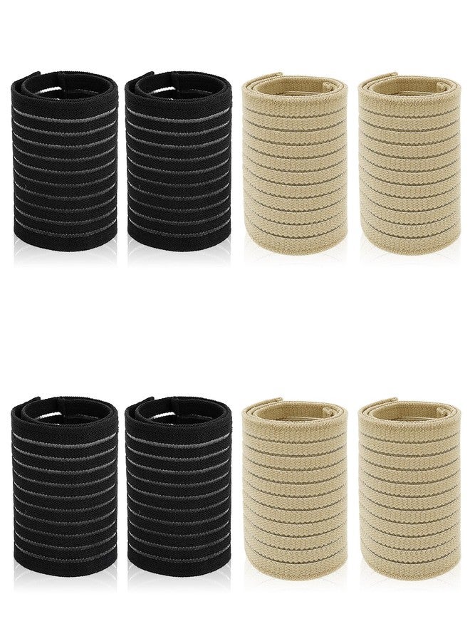 Wanmu 8Pcs Elastic Wrist Support Band, Wrap Breathable Wrist Brace, Adjustable Wrist Strap, Hand Brace Wraps Breathable Wristband for Relieves Wrist Pain Arthritis Tendonitis Sports Use - Image 3