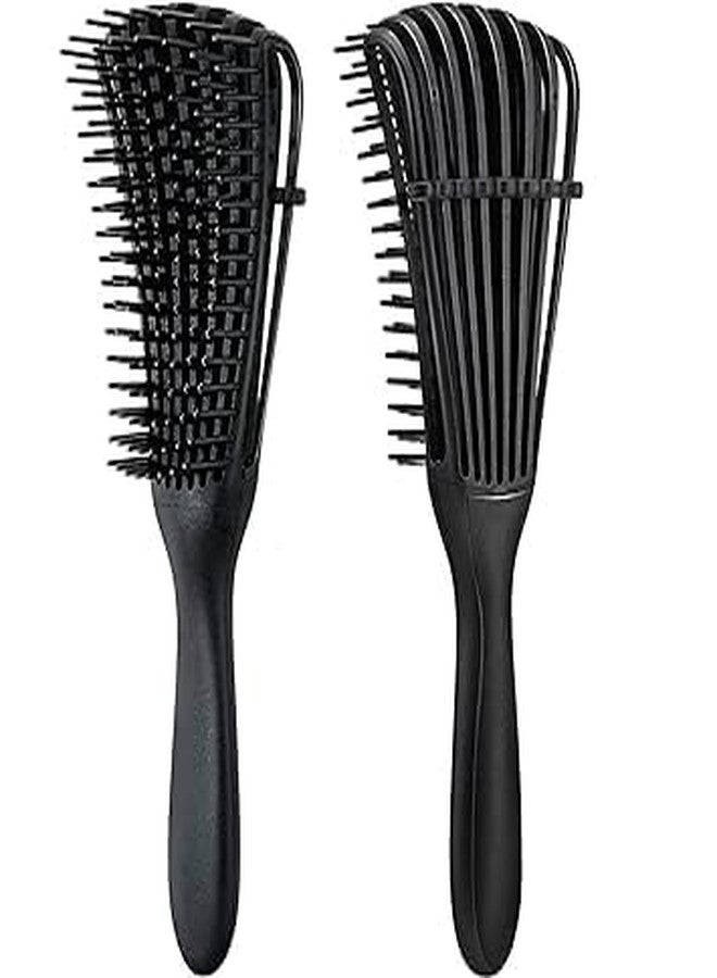 GODFLY Wet and Dry Hair Hair Brush with Spacing Clip Saloon Brush Man & Women with Spacing Clip Wet & Dry Hair Comb Brush(1Pcs) - Image 4
