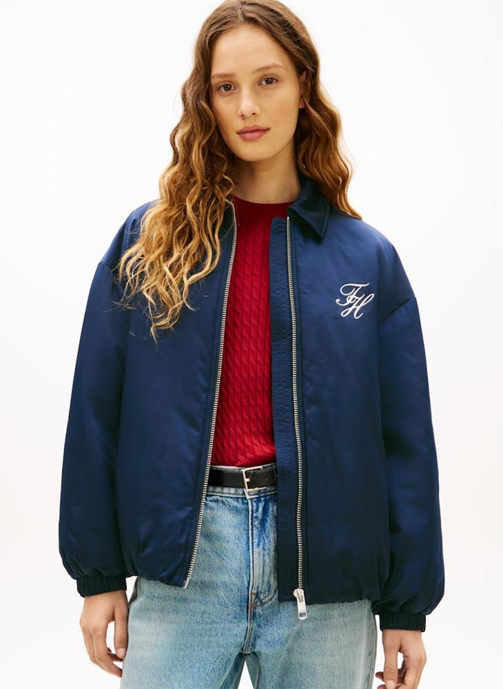 TOMMY HILFIGER Logo Bomber Jacket - Image 1
