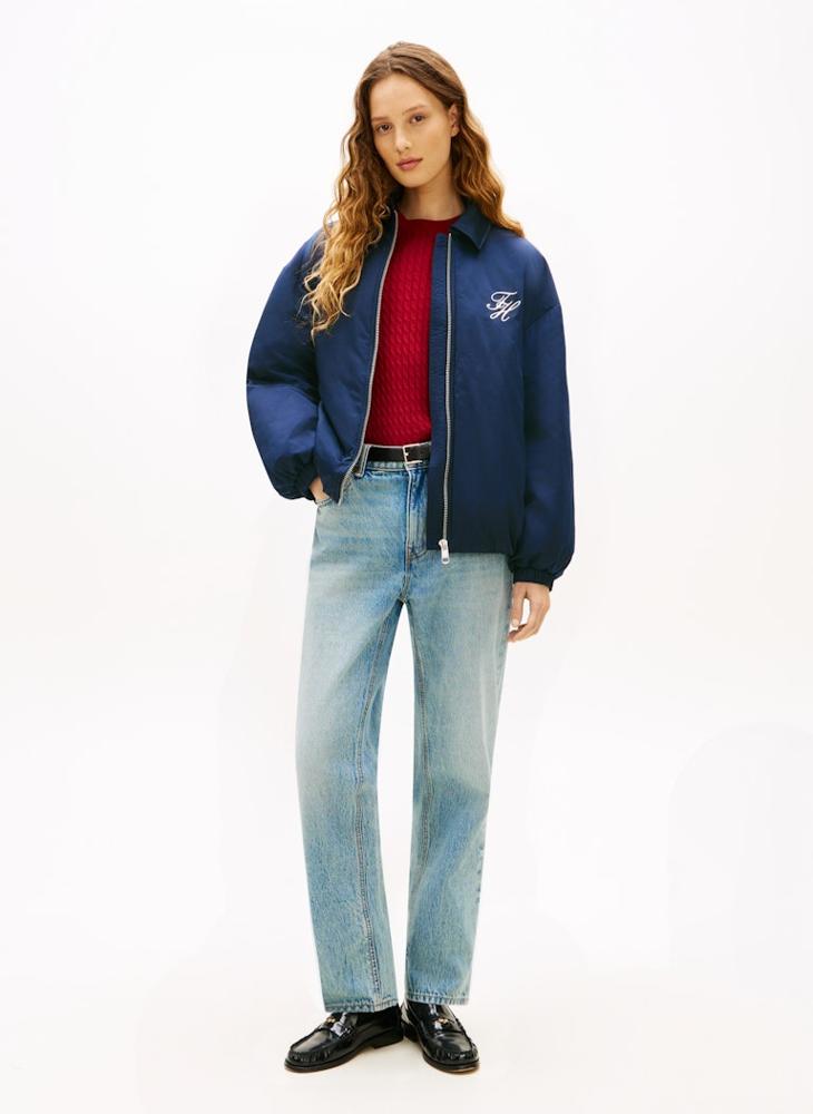 TOMMY HILFIGER Logo Bomber Jacket - Image 4
