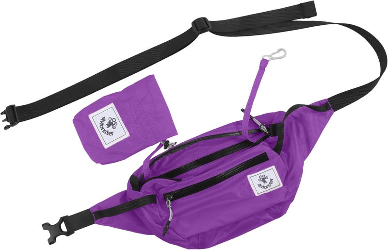 4Monster Hiking Waist Packs Portable,Water Resistant Fanny Bag with Adjustable Strap,Lightweight Crossbody Chest Bag Slim Bag - Image 1
