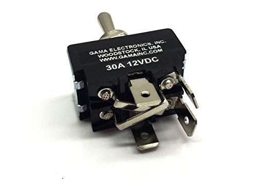 GAMA Electronics 30 Amp Toggle Switch 3 Position Reverse Polarity DC Motor Control- Maintained - Image 3