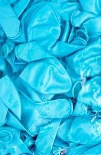 flavouredlove Colorful Metallic HD Party Balloons for Birthday Anniversary Baby Shower (Pack of 25, Light Blue) - Image 3